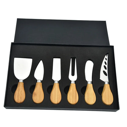 Avelena | 6 Stück Edelstahl Käsemesser für Charcuterie-Boards und Besteck