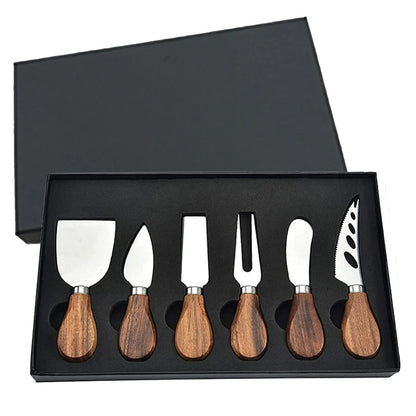 Avelena | 6 Stück Edelstahl Käsemesser für Charcuterie-Boards und Besteck
