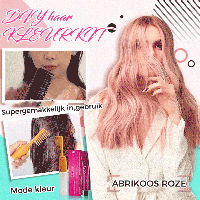 Avelena | Haarfarbe Set Haarfarbe + Flasche mit Kamm