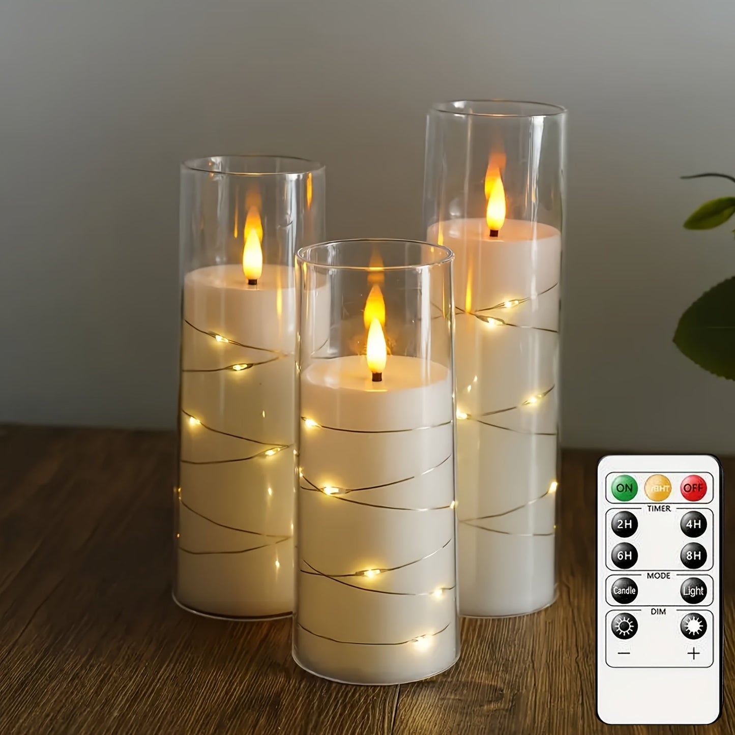 Avelena | SoftFlame - LED-Kerzenset mit Fernbedienung