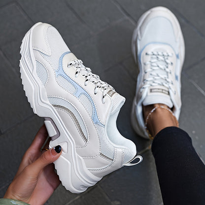 Avelena Modische Plattform-Chunky Sneakers für Damen | Perfekt für den Alltag