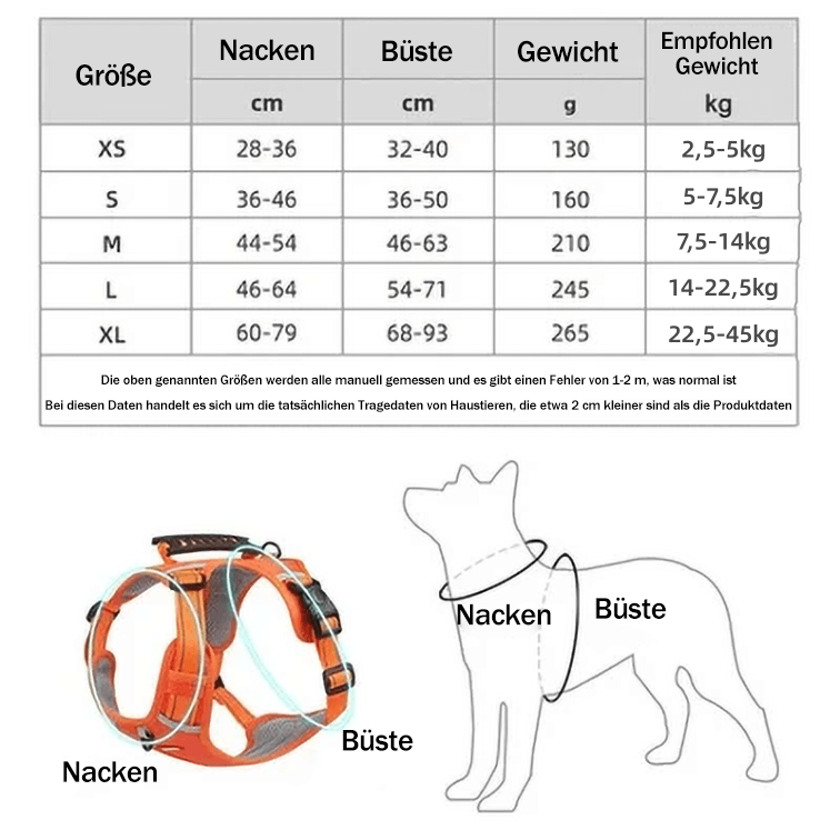 Avelena | Non-Pull Hundegeschirr für Haustiere
