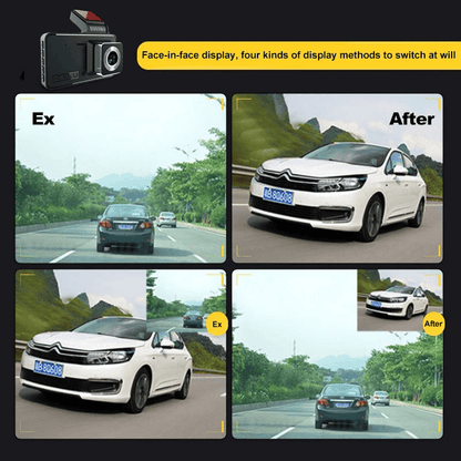 Avelena | 📹 Dashcam mit zwei Linsen, 1080P HD und Nachtsicht - 170° Weitwinkel