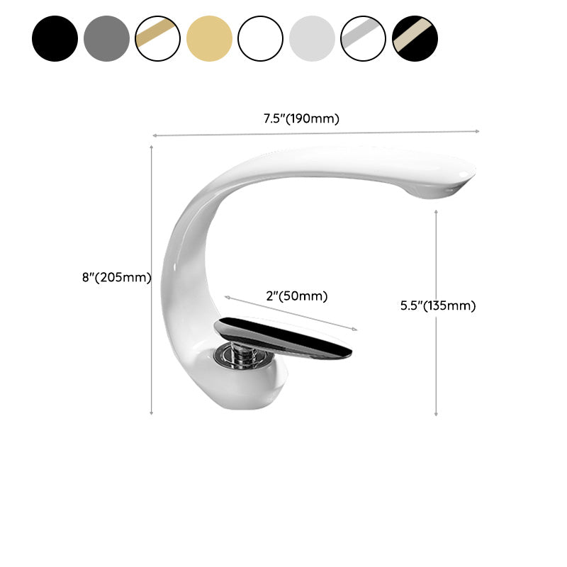 Avelena | Einzigartiger Badezimmer Wasserfallauslauf Messing Waschbeckenarmatur