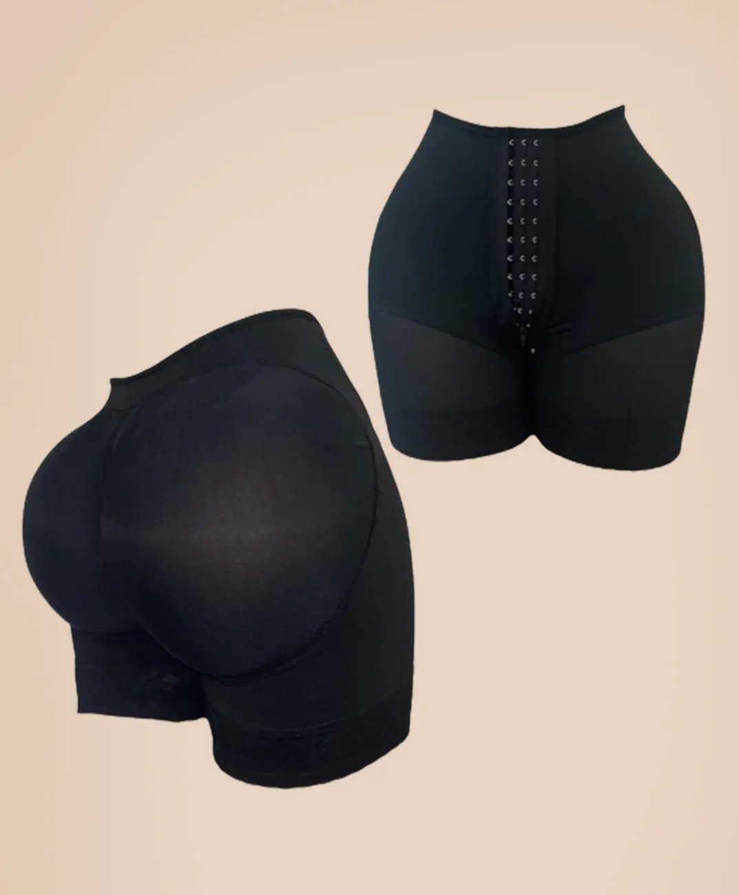 Avelena | Damen Shapewear Shorts | BBL Effekt | Bauchkontrolle & Po-Lifting