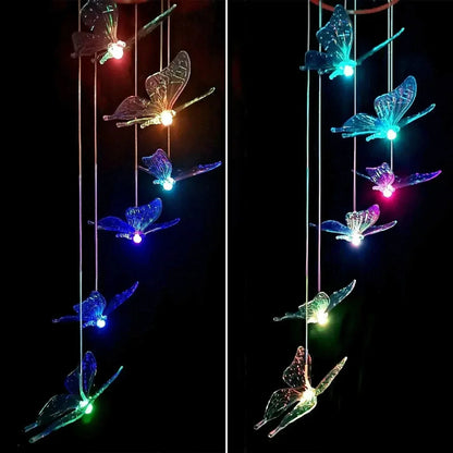 Avelena | Solar-Butterfly Lamps – Colorful Garden Lighting