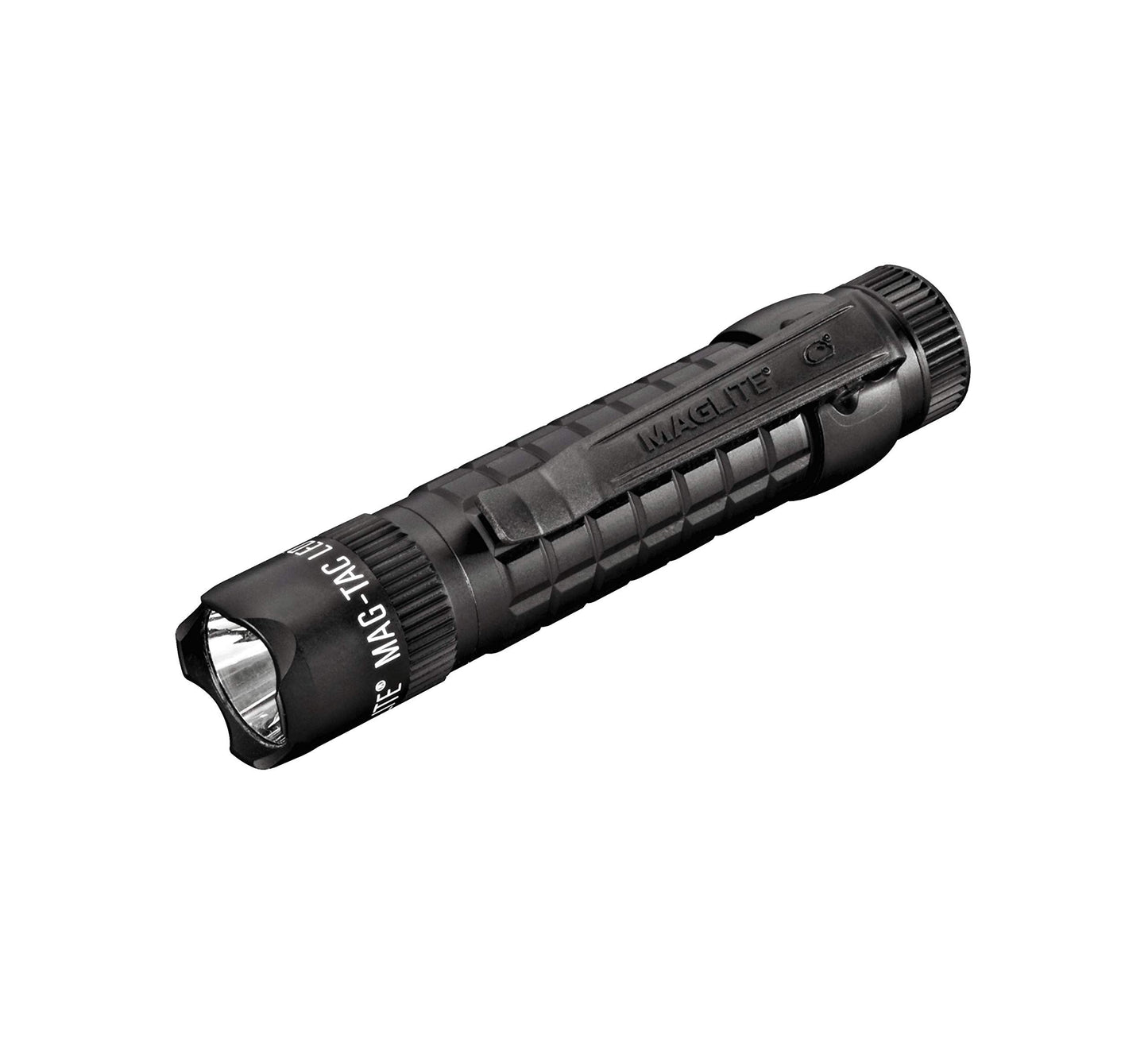 Avelena | Maglite Mag-Tac Led Taschenlampe 2-Zellen Cr123, Matt Schwarz, Kronenförmiges Design