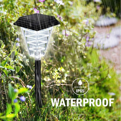 Avelena | Solar LED Wegleuchten mit Kristalllicht-Effekt – Wasserdichte Außenbeleuchtung für Garten und Einfahrt