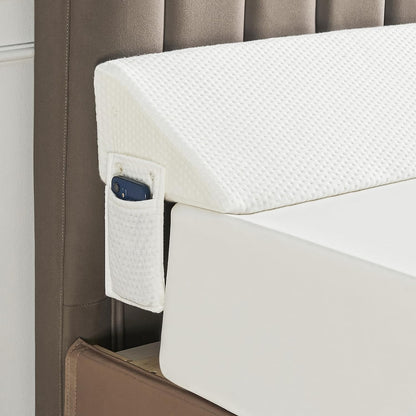 Avelena | Abstandshalter Keilkissen | Verstellbare Höhe, kompaktes Design & ideal für Einzel-, Queensize-, Kingsize-Betten und Sofas