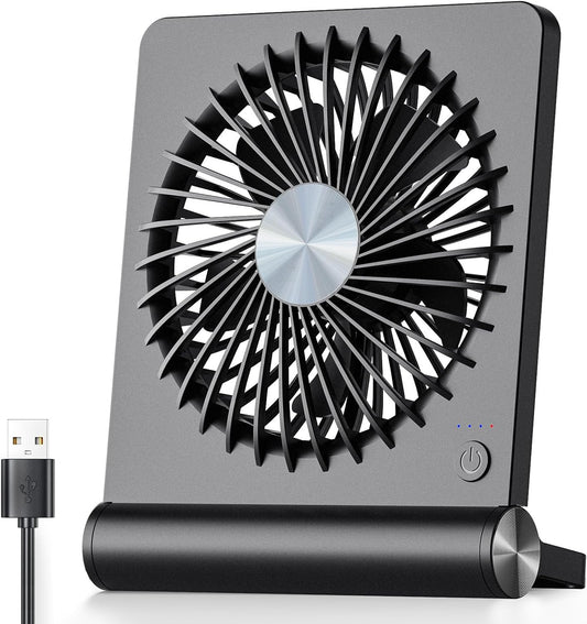 Avelena | Starker Wind Ultraleiser Kleiner Tischventilator