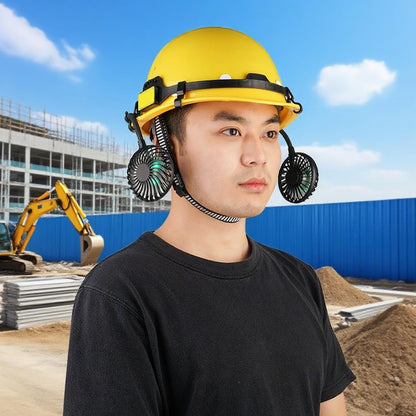 Avelena | Belüftet Bauhelm mit einstellbarem Kühllüfter – Biniveil