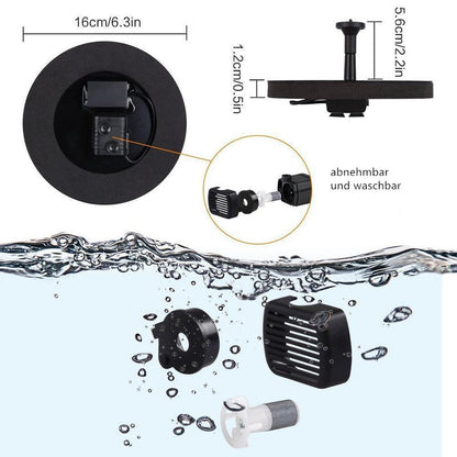 Avelena |  Solar Springbrunnen Pumpe