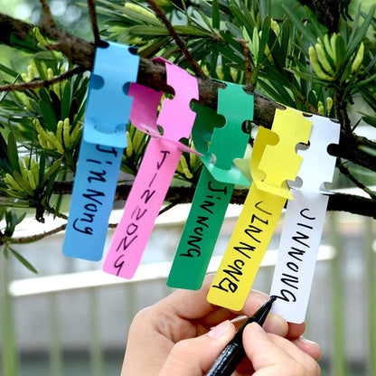 Avelena | Wiederverwendbare Pflanzenetiketten aus Kunststoff für Garten und Baummarkierung