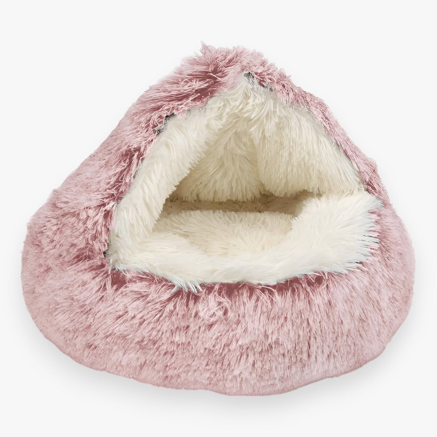 Avelena | Weiches Winterhaustierbett mit waschbarem Bezug und rutschfester Basis