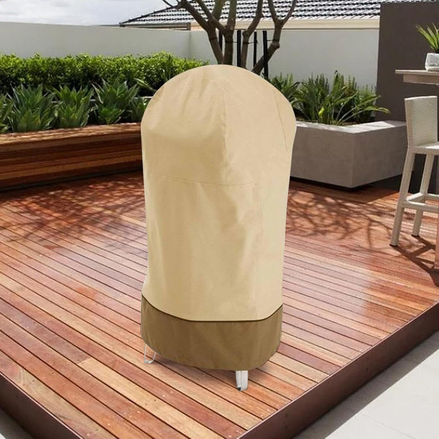 Avelena | Wasserdichtes Oxford BBQ Smoker Cover mit UV-Schutz – Bravoro