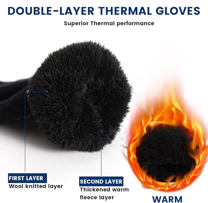 Avelena | Thermische Touchscreen Winterhandschuhe Rowan