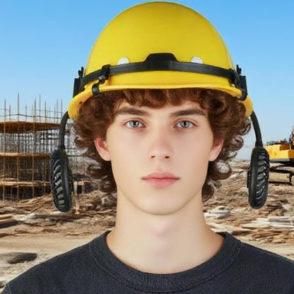 Avelena | Belüftet Bauhelm mit einstellbarem Kühllüfter – Biniveil