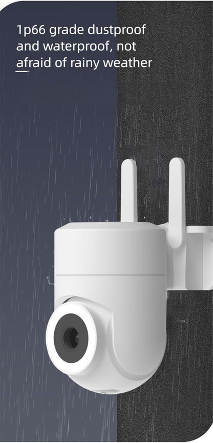 Avelena | Außen- und Innen-Sicherheitskamera 2K 355° Sichtfeld mit Nachtsicht