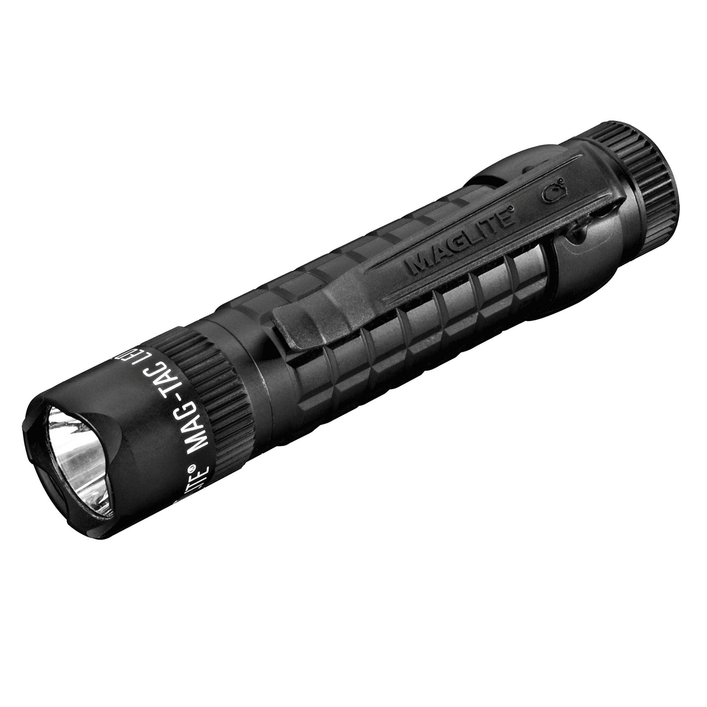 Avelena | Maglite Mag-Tac Led Taschenlampe 2-Zellen Cr123, Matt Schwarz, Kronenförmiges Design