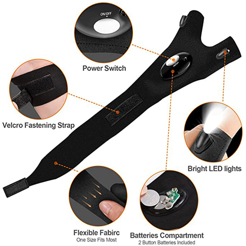 Avelena | Bequeme LED-Handschuhe mit wasserdichten Lichtern