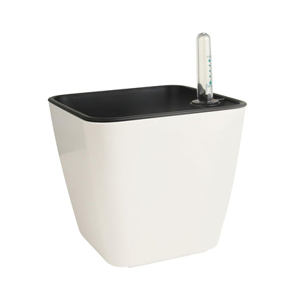 Avelena | Blumentopf mit Bewässerungssystem – Selbstbewässernder Pflanztopf für Innen- und Außennutzung