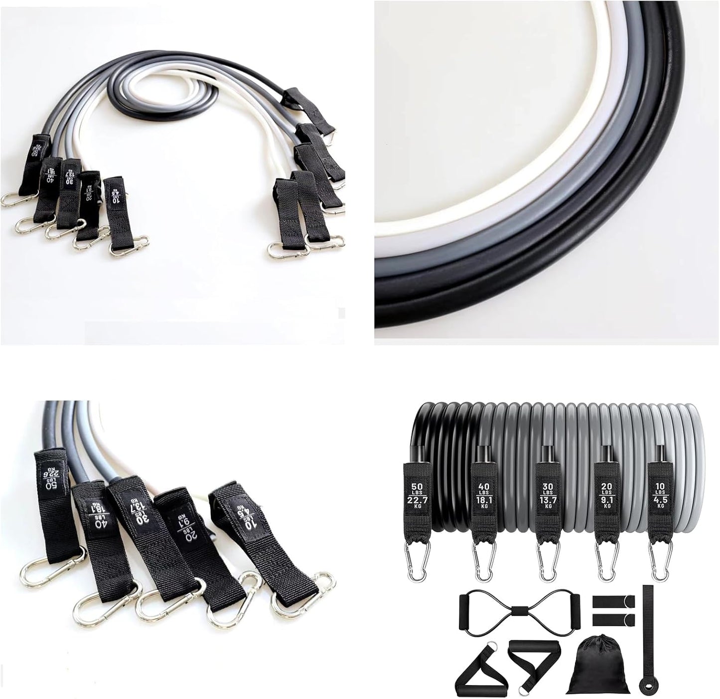 Avelena | Trainer Aufhängungswiderstandsbänder Set – Veltrix