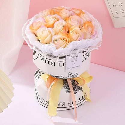Avelena | Floragiene Handgemachte Seife Blumenstrauß Geschenkkorb