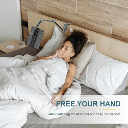 Avelena | Verstellbarer Aluminium-Tablet-Ständer mit 360° Drehung – Movaro