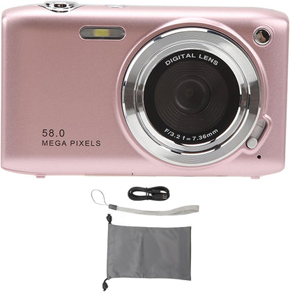 Avelena | 4K Kompakte Digitalkamera mit 58MP Fotos und 16X Zoom – Lumora