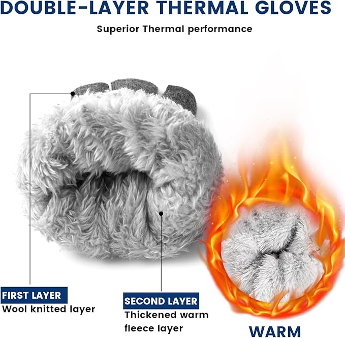 Avelena | Thermische Touchscreen Winterhandschuhe Rowan