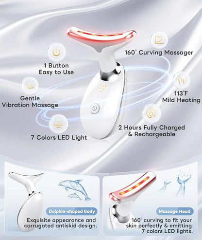 Avelena | RadiantGlow 7-Farben LED-Gesichtsmaske