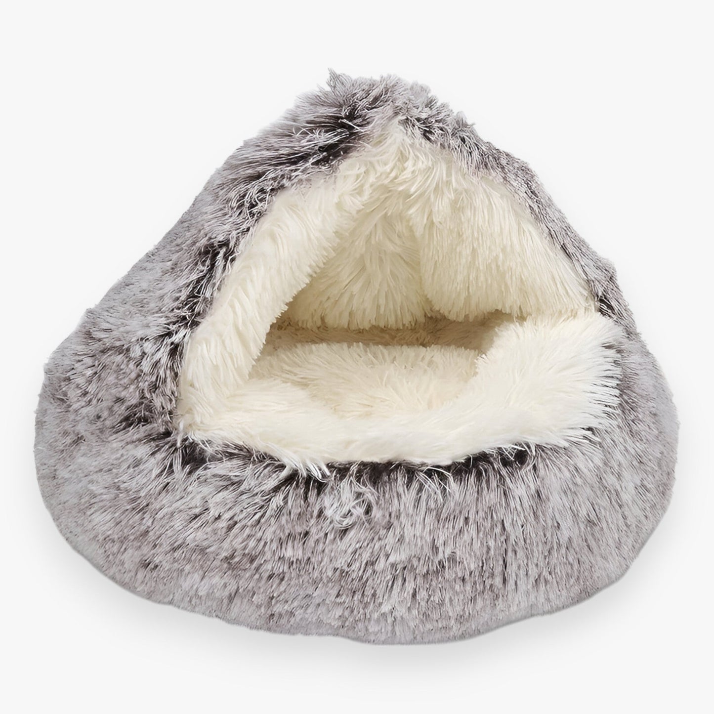 Avelena | Weiches Winterhaustierbett mit waschbarem Bezug und rutschfester Basis