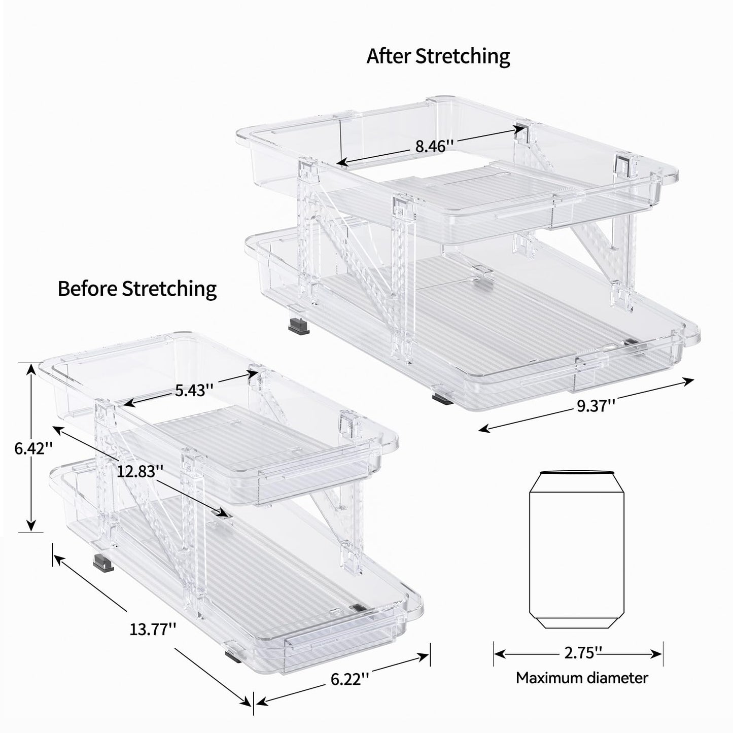 Avelena | Dosenwärter Platz im Kühlschrank sparen