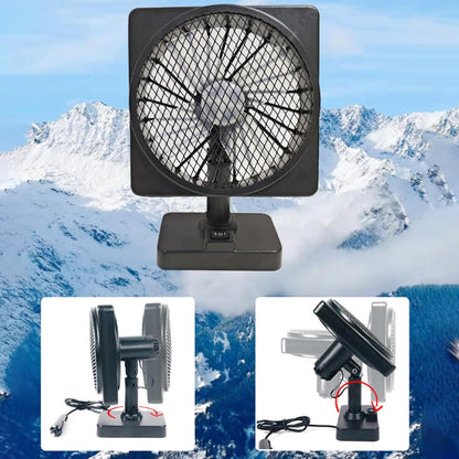 Avelena | 12V USB Luftzirkulator Auto Klimaanlagen Kühler Ventilator mit 360° Rotation (1+1 KOSTENLOS) – Aurovent