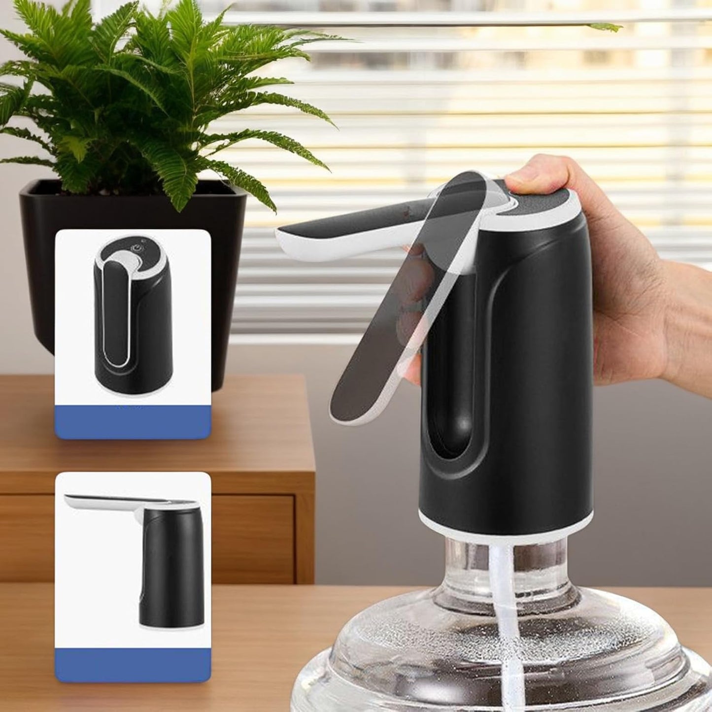 Avelena | Tragbarer USB wiederaufladbarer Wasserspender – Hydravo (1+1 KOSTENLOS)