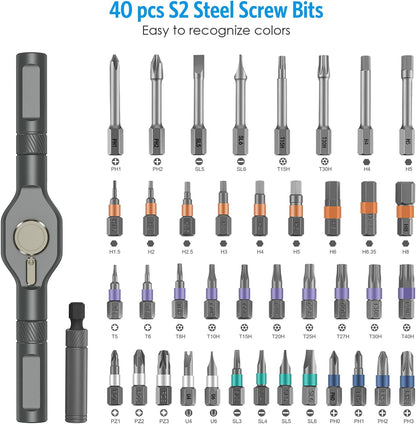 Avelena | Upgrade 42-in-1 magnetisches Schraubendreher Set