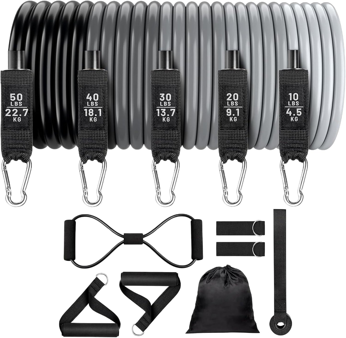 Avelena | Trainer Aufhängungswiderstandsbänder Set – Veltrix