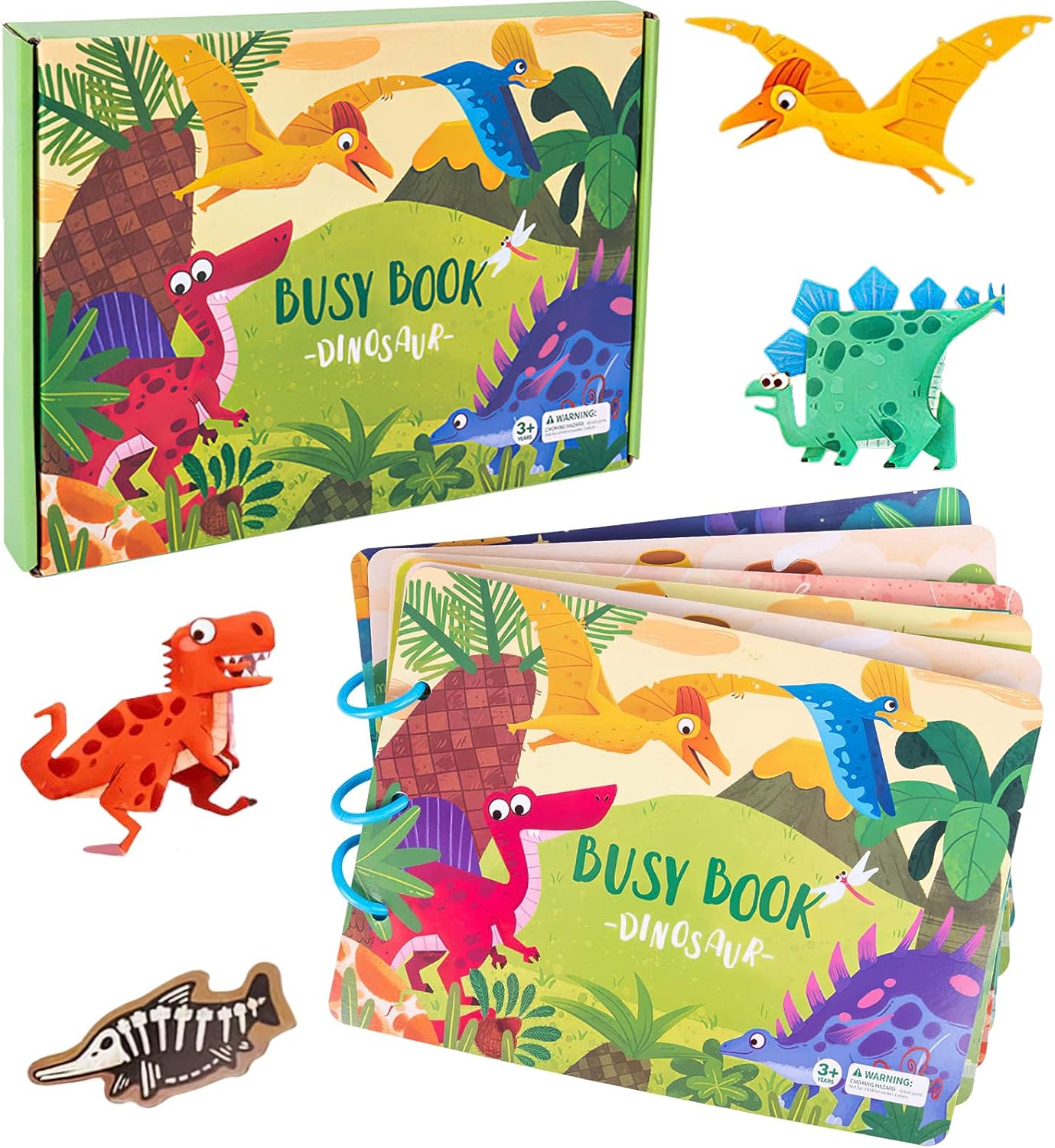 Avelena | Kreatives Montessori Aktivitätenbuch für Kinder