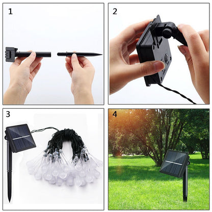 Avelena | Wassertropfen Solarlampen
