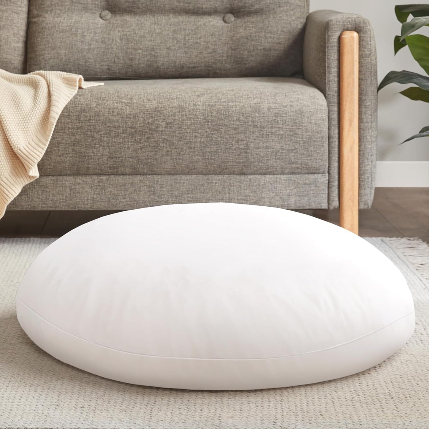 Avelena | Große Runde Memory Foam Kissen