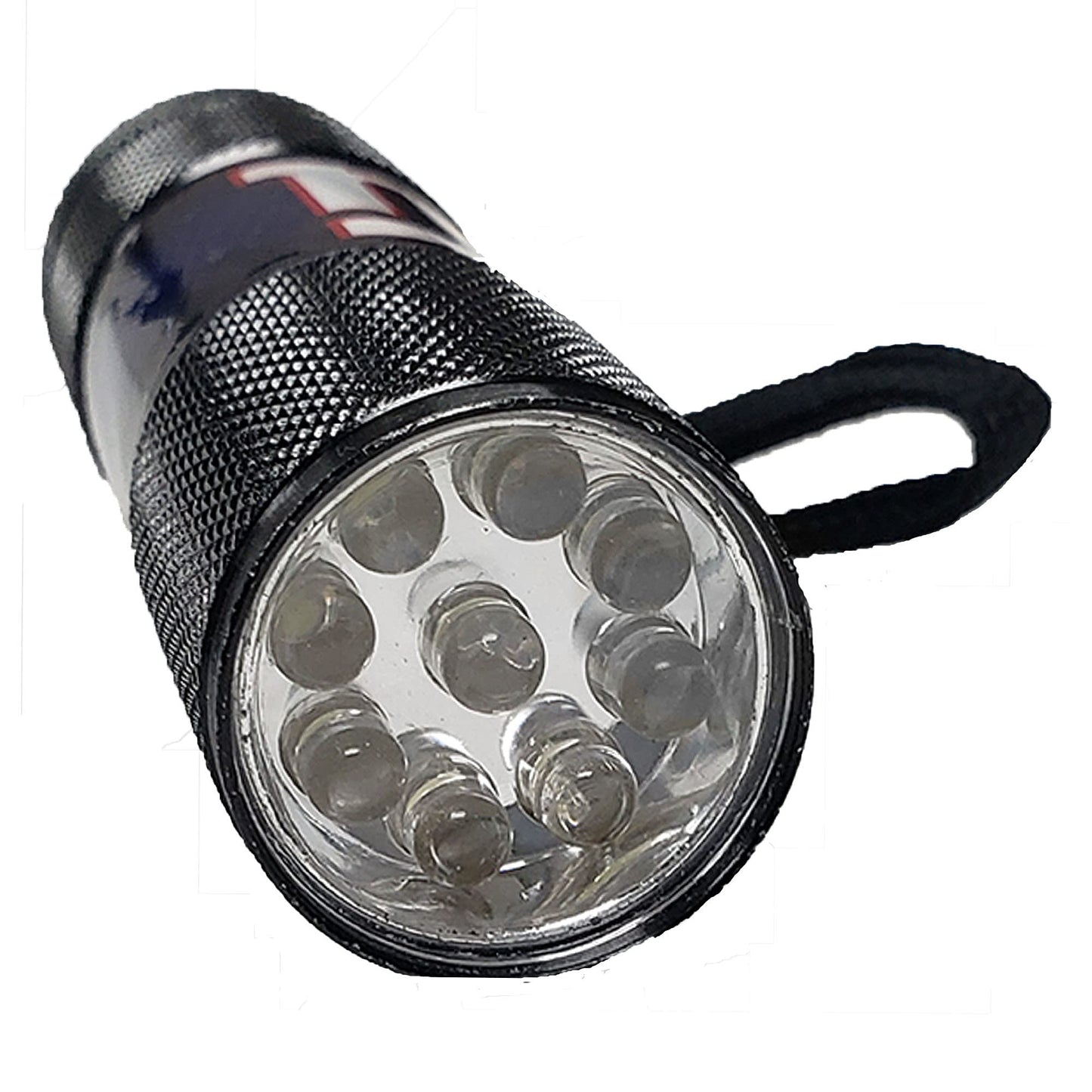 Avelena | Fanmats Nba Miami Heat Led Taschenlampe Schwarzes Aluminium, Einheitsgröße, Ideal für Fans