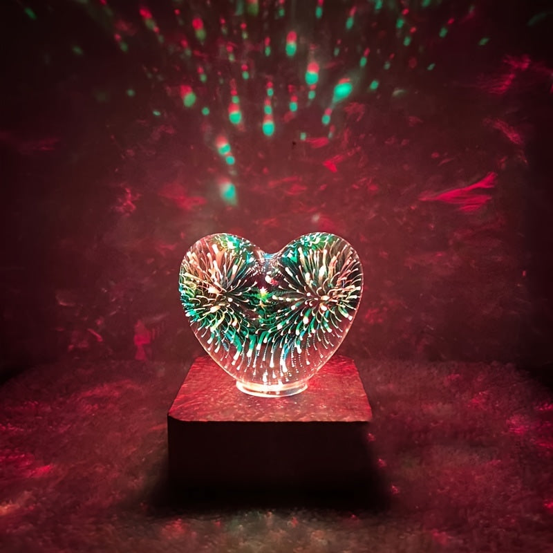 Avelena | 3D Led Herzlampe für Romantische Stimmungsbeleuchtung