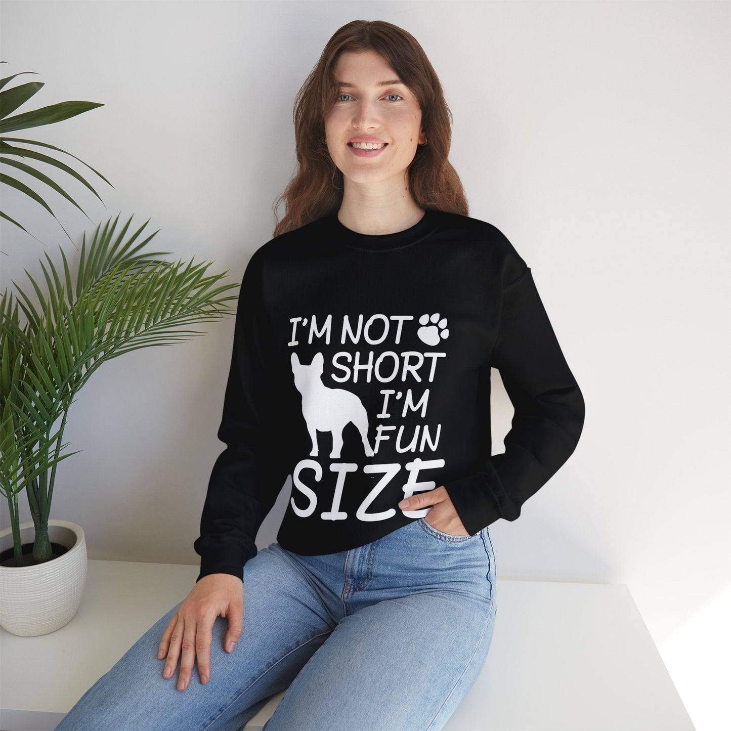 Avelena | Streifen Unisex Sweatshirt Für Boston Terrier Liebhaber