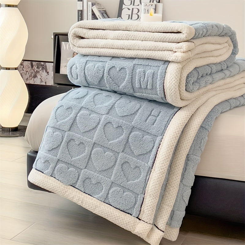 Avelena | Stilvolle Coral Fleece Decke für Ultimativen Komfort