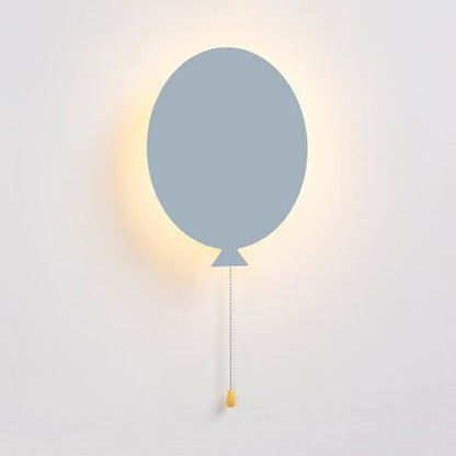 Avelena | Holz Slim Panel Ballon Wandlampe Cartoon Led Wandbeleuchtung für Kinderzimmer Kindergarten