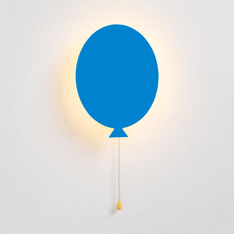 Avelena | Holz Slim Panel Ballon Wandlampe Cartoon Led Wandbeleuchtung für Kinderzimmer Kindergarten
