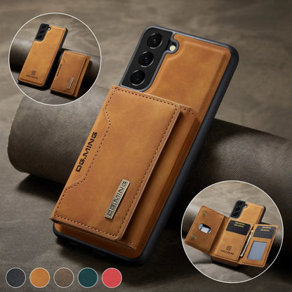 Avelena | Kartenhalter Schutzhülle aus Premium-Leder für Samsung