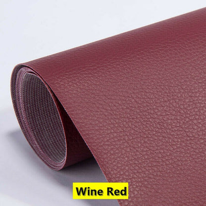 Avelena | Selbstklebender Lederauffrischer zuschneidbarer Sofa-Reparatur