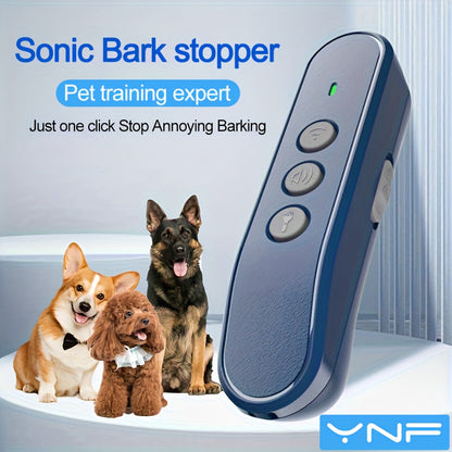 Avelena | EchoStop | Trainingshalsband für Hunde – Wiederaufladbare Bellenkontrolle