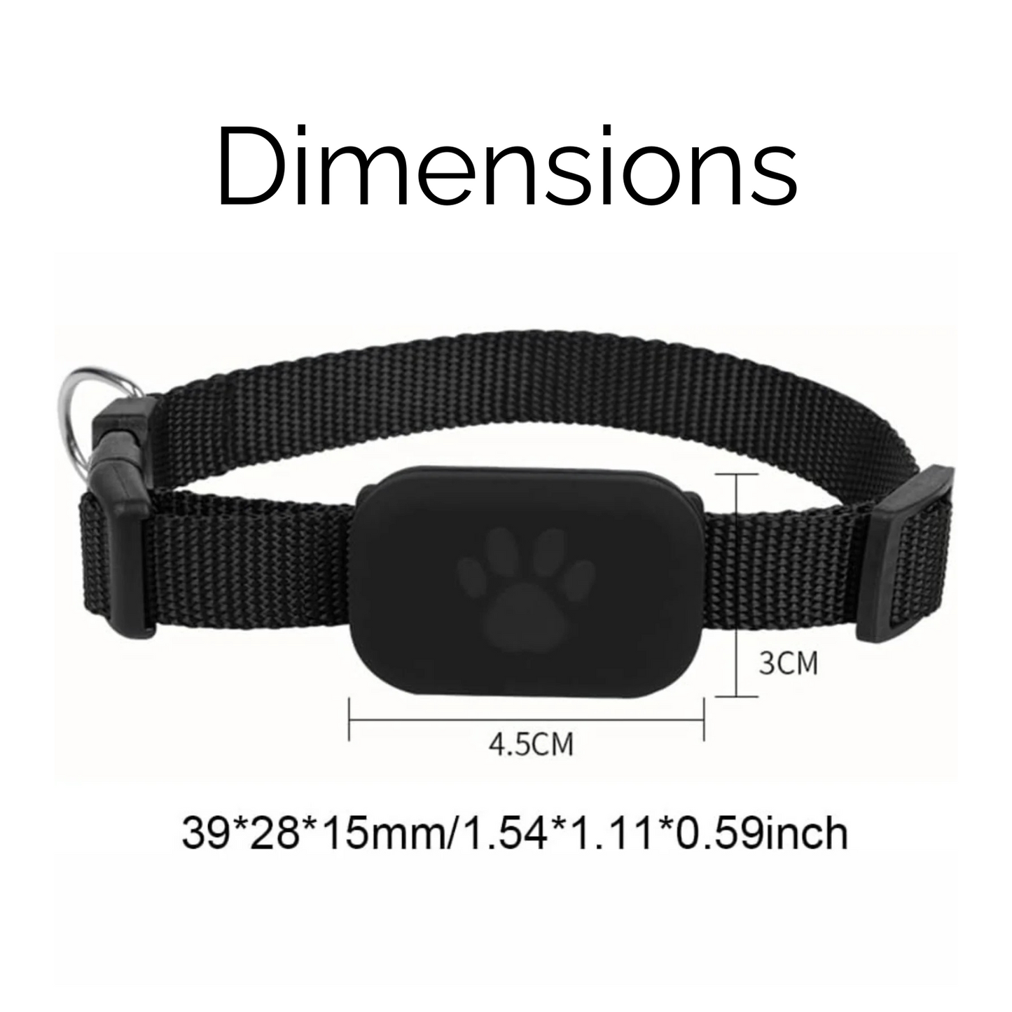 Avelena | AnimalTracker Mini – Smart Hund und Katze Bluetooth Halsband Tracker